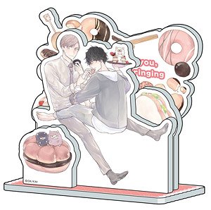 「キミの撫で方躾け方」 アクリルジオラマ (キャラクターグッズ)