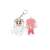 Attack on Titan Animarukko Acrylic Key Ring Eren Freedom Ver. (Anime Toy) Item picture1