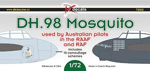 DH.98 モスキート 「オーストラリア人パイロット」 (デカール)