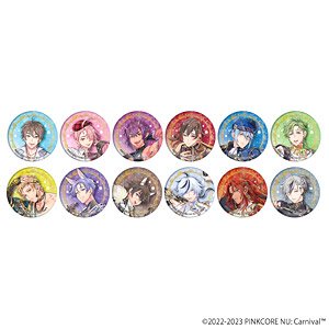 ホログラム缶バッジ(65mm) 「NU: カーニバル」 01 ボックス (公式イラスト) (12個セット) (キャラクターグッズ)