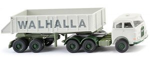 (HO) MAN Pausbacke ダンプトラック 「Walhalla Kalk」 (鉄道模型)
