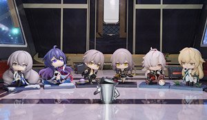 Honkai: Star Rail Deformed Figure -Time for Departure- Complete Set w/Bonus Item (PVC Figure)