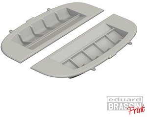 F-4E FOD covers PRINT (for Meng Model) (Plastic model)