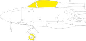 ハンター FGA.9/FA.10/GR.11 「Tフェース」両面塗装 マスクシール (エアフィックス用) (プラモデル)