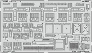 SU-76M ソビエト自走砲 エッチングパーツ (ズベズダ用) (プラモデル)