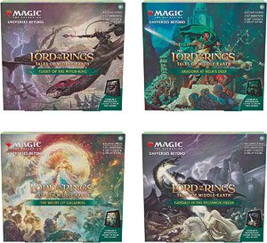 The Lord of the Rings: Tales of Middle-earth TM Scene Box 4種セット (トレーディングカード)