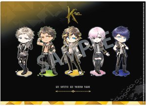 Black Star -Theater Starless- A4 Single Clear File Team K (Anime Toy)