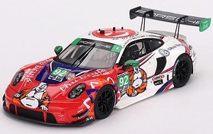 Porsche 911 GT3 R IMSA Daytona 24h GTD 2023 #92 Kelly-Moss w/ Riley (Diecast Car)