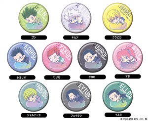 CANバッジ HUNTER×HUNTER はぐみーつ (10個セット) (キャラクターグッズ)