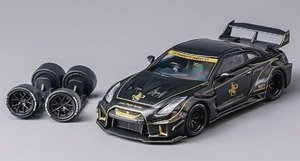 Nissan LB-WORKS GT35RR ブラック (ミニカー)