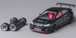 Subaru Varis Widebody 1.0 Black (Diecast Car)