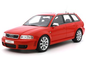 アウディ RS4 B5 2000 (レッド) (ミニカー)