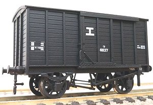 16番(HO) ワ6837形 ペーパーキット (組み立てキット) (鉄道模型)