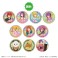 てんぷる 金屏風柄缶バッジ ＜煩悩退散ver.＞ (10個セット) (キャラクターグッズ) 商品画像1 サムネイル