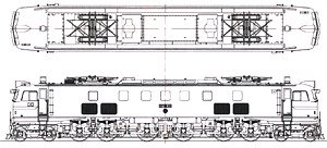 (JM・13mm) 国鉄 EF58 35号機 [上越EGタイプ] 電気機関車 組立キット (組み立てキット) (鉄道模型)