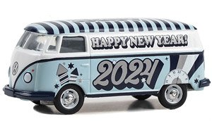 Volkswagen Type 2 Panel Van - New Year 2024 (Diecast Car)