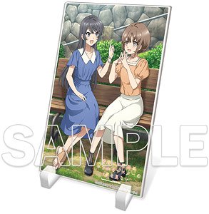 『青春ブタ野郎はおでかけシスターの夢を見ない』 アクリルプレート 桜島麻衣&梓川花楓 (キャラクターグッズ)