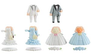 Nendoroid More: Dress Up Wedding 02 (Set of 6) (PVC Figure)