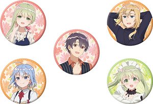 TVアニメ「白聖女と黒牧師」 缶バッジコレクション (5個セット) (キャラクターグッズ)