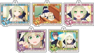 TVアニメ「白聖女と黒牧師」 名場面アクリルキーホルダーコレクション (5個セット) (キャラクターグッズ)