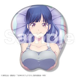 女神のカフェテラス おっぱいマウスパッド 鶴河秋水 (キャラクターグッズ)