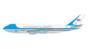 VC-25A (747-200B)アメリカ空軍 `Air Force One` 82-8000 new antenna array (完成品飛行機)