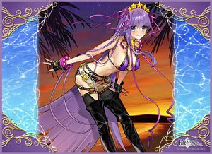TCG Universal Play Mat Fate/Grand Order [Moon Cancer/BB] (Card Supplies)