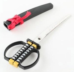 日本刀はさみ 黒 (工具)