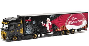 (HO) DAF XG+ 15m ローライナーセミトレーラー ヘルパ クリスマスモデル 2023 [DAF XG+ SZ] (鉄道模型)