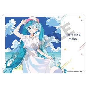 Hatsune Miku Rubber Mat White Dress (Card Supplies)