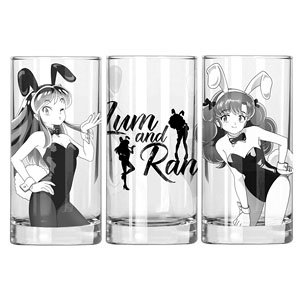 [Urusei Yatsura] [Especially Illustrated] Lum & Ran Glass (Anime Toy)