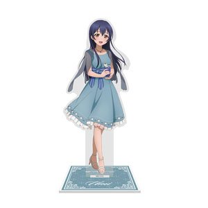 ラブライブ！ 描き下ろし 園田海未 アクリルスタンド(大) パーティードレス Ver. (キャラクターグッズ)
