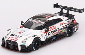 Nissan GT-R Nismo GT500 SUPER GTシリーズ 2021 #3 NDDP Racing with B-Max (左ハンドル) 日本限定 (ミニカー)