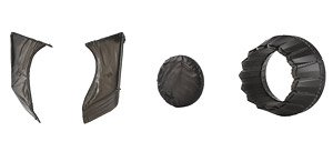 F-35A Lightning II Nozzle / FOD Cover (for Tamiya) (Plastic model)
