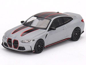 BMW M4 CSL(G82) Frozen Brooklyn Gray Metallic (LHD) (Diecast Car)