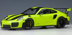 Porsche 911 (991.2) GT2 RS Weissach Package ( Light Green / Carbon Black ) (Diecast Car)