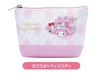 [Pretty Soldier Sailor Moon] Series x Sanrio Characters Handy Pouch 04 Chibiusa x My Melody HDP (Anime Toy)