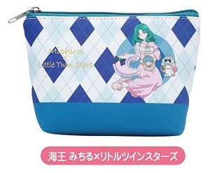 [Pretty Soldier Sailor Moon] Series x Sanrio Characters Handy Pouch 08 Michiru Kaioh x Little Twin Stars HDP (Anime Toy)