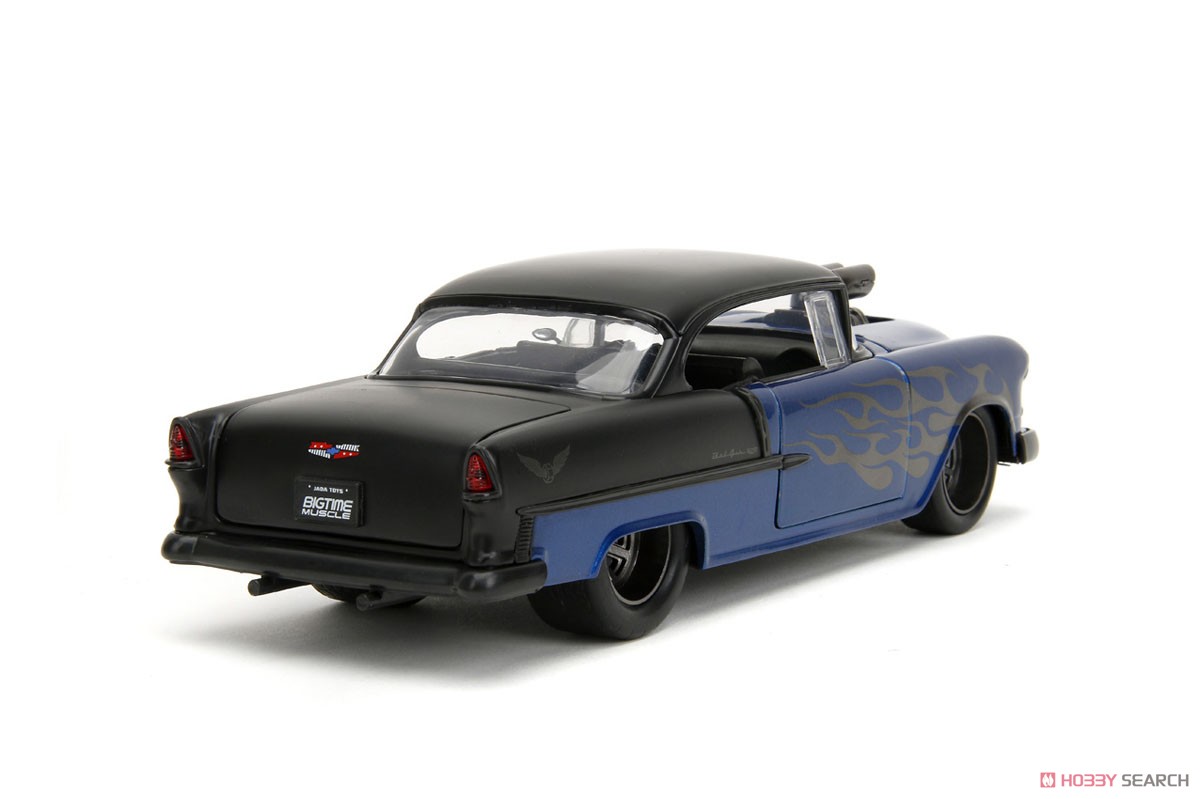 1955 Chevy Bel Air Blue / Black (Diecast Car) Item picture2