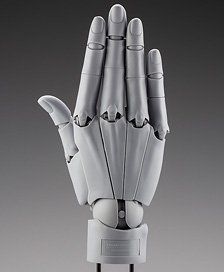 ARTIST SUPPORT ITEM HAND MODEL/R -GRAY- (PVC Figure)