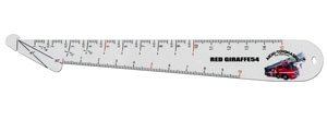 Best Ruler 0.5 B Red Giraffe (Hobby Tool)