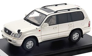 Toyota LAND CRUISER CYGNUS (2001) White Pearl Mica (Diecast Car)