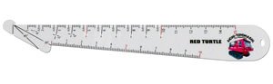ベスト定規0.5 C レッドタートル (工具)