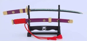 One Piece Paper Knife Enma Model w/Sword Rack (Anime Toy)