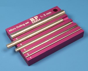 円筒丸めツール: 1 mm to 5 mm (工具)