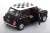 Mini Cooper Chequered Flag Black/White RHD (Diecast Car) Item picture2