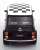Mini Cooper Chequered Flag Black/White RHD (Diecast Car) Item picture7