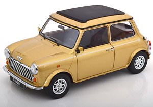 Mini Cooper Sunroof Gold Metallic LHD (Diecast Car)