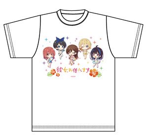彼女、お借りします ぷちちょこグラフィックTシャツ 【水着】 (キャラクターグッズ)