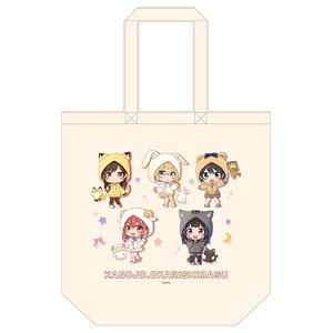 Rent-A-Girlfriend Puchichoko Canvas Tote Bag [Kemomimi Parka] (Anime Toy)